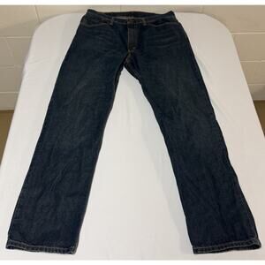 Levi's 550 Jeans Mens 34x34 Blue Relaxed Fit Dark Wash Denim